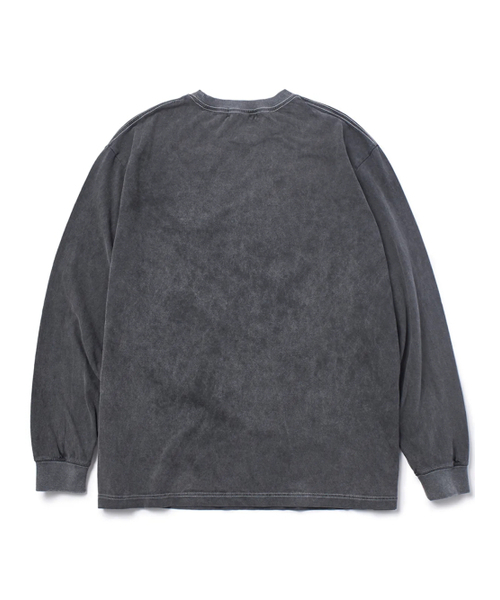 GARMENTS FAB(ガーメンツファブ)の「Washed Shine Oval Logo Tee (CHARCOAL)(Tシャツ/カットソー・レディース・その他・LARGE/MEDIUM)」の2枚目の写真
