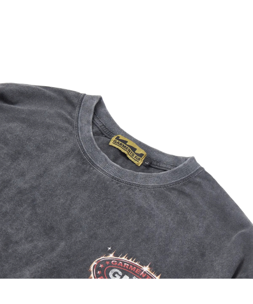 GARMENTS FAB(ガーメンツファブ)の「Washed Shine Oval Logo Tee (CHARCOAL)(Tシャツ/カットソー・レディース・その他・LARGE/MEDIUM)」の3枚目の写真