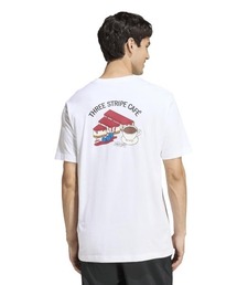 アディダス adidas コーヒー カフェ チーズケーキ グラフィックTシャツ