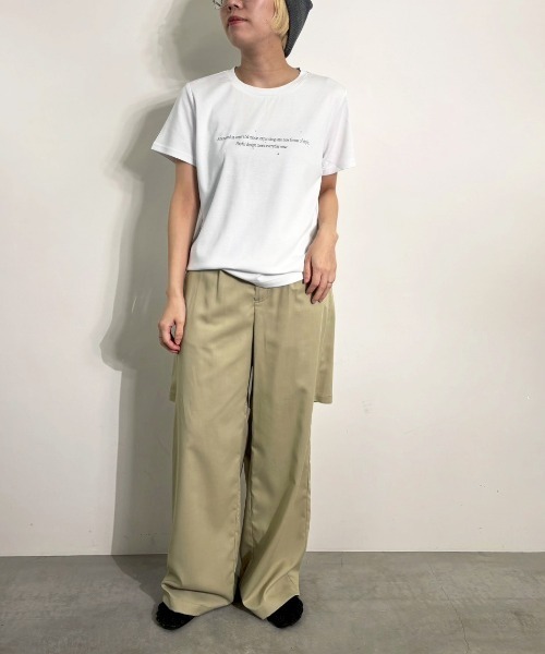 MIDVEIN(ミッドヴェイン)の「studs logo Tshirt(Tシャツ/カットソー・レディース・ブラック/ホワイト/レッド/ライム・FREE)」の16枚目の写真