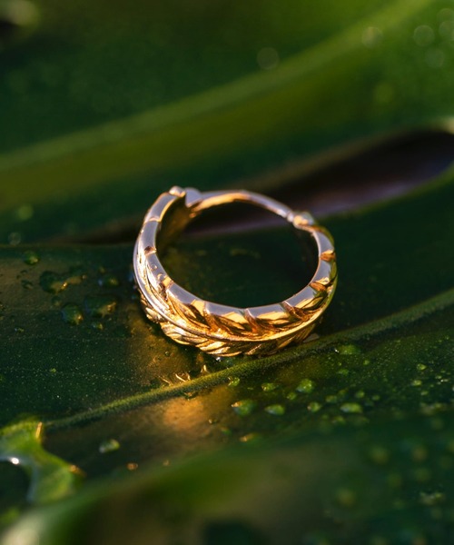 IRIEBEACH(アイリービーチ)の「Maile hoop pierce/【ハワイアンジュエリー】【サージカルステンレス】【金属アレルギー対応】【IRIEBEACH / アイリービーチ】つけっぱなしOK(ピアス(片耳用)・レディース・ゴールド/ピンク/シルバー・FREE)」の10枚目の写真