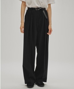 セール】【TODAYFUL/トゥデイフル】Twill Wide Trousers/ツイルワイド