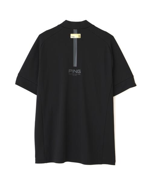 PING（ピン）の「【PING APPAREL】テラカノコ半袖ハイネックシャツ（Tシャツ/カットソー・メンズ・ブラック/イエロー/ベージュ/ホワイト・LL/M/S/LL1/L）」の8枚目の写真