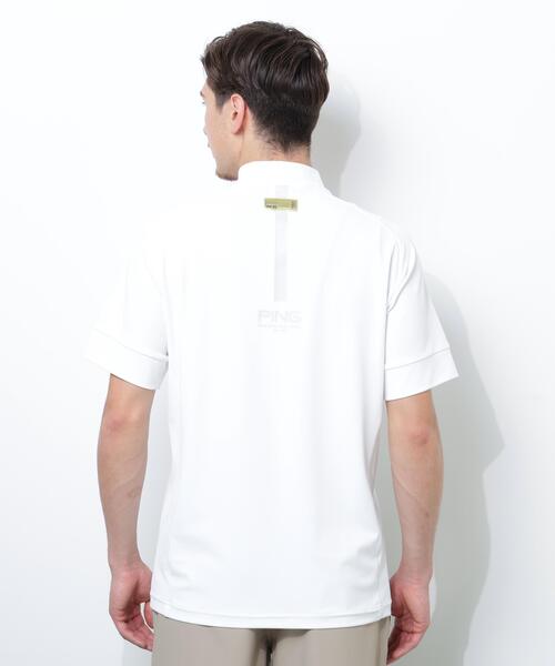 PING（ピン）の「【PING APPAREL】テラカノコ半袖ハイネックシャツ（Tシャツ/カットソー・メンズ・ブラック/イエロー/ベージュ/ホワイト・LL/M/S/LL1/L）」の14枚目の写真