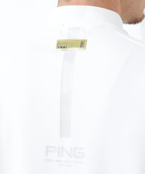 PING（ピン）の「【PING APPAREL】テラカノコ半袖ハイネックシャツ（Tシャツ/カットソー・メンズ・ブラック/イエロー/ベージュ/ホワイト・LL/M/S/LL1/L）」の18枚目の写真