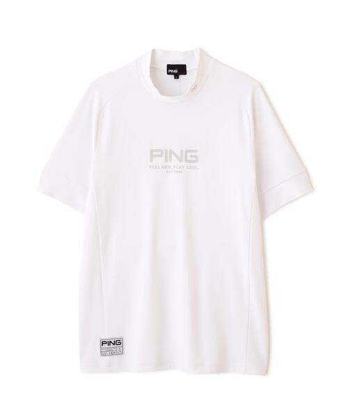 PING（ピン）の「【PING APPAREL】テラカノコ半袖ハイネックシャツ（Tシャツ/カットソー・メンズ・ブラック/イエロー/ベージュ/ホワイト・LL/M/S/LL1/L）」の19枚目の写真