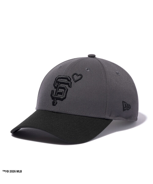 Firsthand(ファーストハンド)の「BASICKS/ベイシックス x Newera Giants Cap / GAT-1201(キャップ・レディース・チャコールグレー・ONE SIZE)」の4枚目の写真