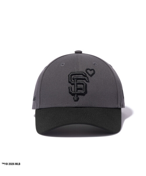 Firsthand(ファーストハンド)の「BASICKS/ベイシックス x Newera Giants Cap / GAT-1201(キャップ・レディース・チャコールグレー・ONE SIZE)」の5枚目の写真