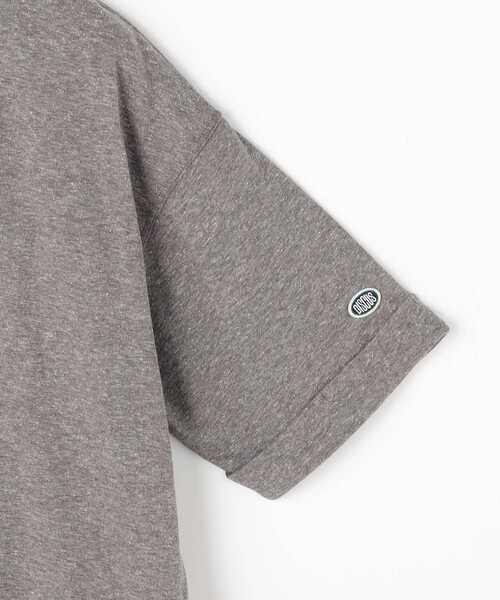 DISCUS（ディスカス）の「【DISCUS別注】袖ロールアップバックプリントTシャツ（Tシャツ/カットソー・レディース・ブルー/チャコールグレー/ホワイト/ブラック・FREE）」の20枚目の写真