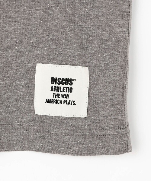 DISCUS（ディスカス）の「【DISCUS別注】袖ロールアップバックプリントTシャツ（Tシャツ/カットソー・レディース・ブルー/チャコールグレー/ホワイト/ブラック・FREE）」の22枚目の写真
