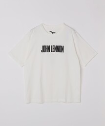 SHIPS | WORN FREE: ジョン レノン プリント Tシャツ(Tシャツ/カットソー)