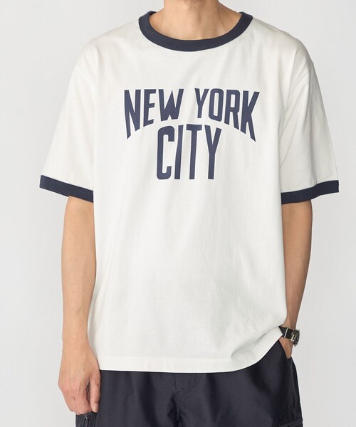 SHIPS(シップス)の「WORN FREE: ジョン レノン プリント Tシャツ(Tシャツ/カットソー・メンズ・ストーン/ホワイト系/ブラック/ホワイト・SMALL/MEDIUM/LARGE/X-LARGE)」の6枚目の写真
