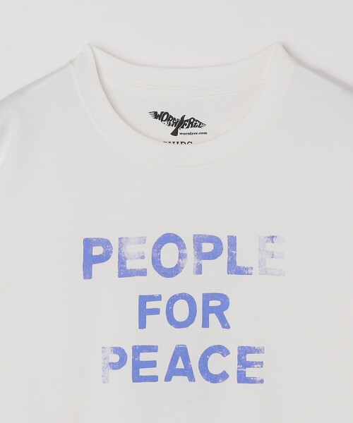 SHIPS(シップス)の「WORN FREE: ジョン レノン プリント Tシャツ(Tシャツ/カットソー・メンズ・ストーン/ホワイト系/ブラック/ホワイト・SMALL/MEDIUM/LARGE/X-LARGE)」の13枚目の写真