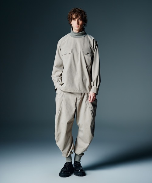 glamb（グラム）の「Deformed Work Pants / デフォームワークパンツ（その他パンツ・メンズ・ブラック/ベージュ・S/M/L）」の13枚目の写真