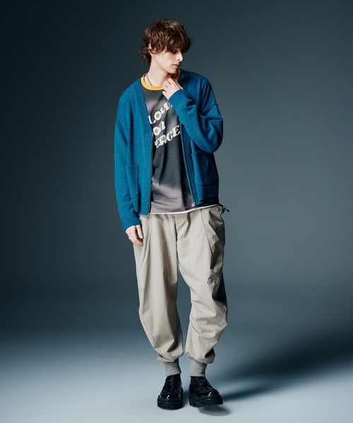 glamb（グラム）の「Deformed Work Pants / デフォームワークパンツ（その他パンツ・メンズ・ブラック/ベージュ・S/M/L）」の14枚目の写真