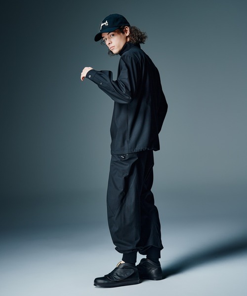 glamb（グラム）の「Deformed Work Pants / デフォームワークパンツ（その他パンツ・メンズ・ブラック/ベージュ・S/M/L）」の12枚目の写真