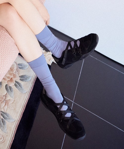 ROCKFISH WEATHERWEAR(ロックフィッシュウェザーウェア)の「ZANE X-STRAP SNEAKERS V2(スニーカー・レディース・ブラック/チョコ/ライトグレー/チャコール・24.5cm/24.0cm/23.5cm/23.0cm/25.0cm)」の7枚目の写真