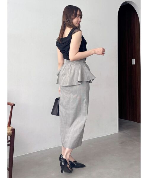 dazzlin(ダズリン)の「ペプラムIラインスカート(スカート・レディース・グレー/その他1・SMALL/MEDIUM)」の15枚目の写真