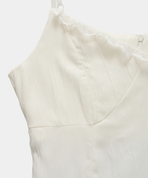 ETRE AU SOMMET(エトレオソメ)の「Double Layer Lace Back Corset Slip (Ivory)(ワンピース・レディース・アイボリー・FREE)」の10枚目の写真