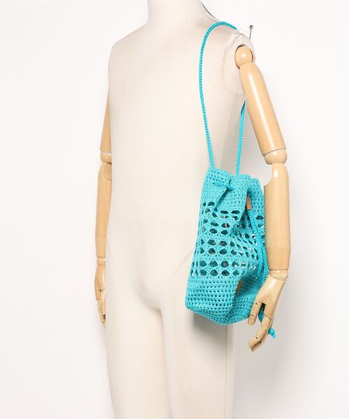BILLABONG（ビラボン）の「BILLABONG ウィメンズ CROCHE KINCHAKU その他バッグ 【2026年夏モデル】（ショルダーバッグ・レディース・ブルー系その他/ピンク/パープル系その他・FREE）」の5枚目の写真