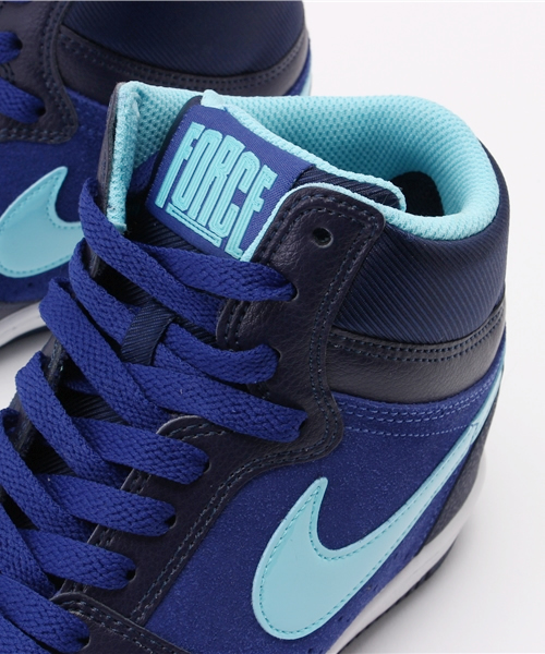 OUTLET（アウトレット）の「【'PalinkA】Nike/フォースSKYハイ（スニーカー・レディース・ネイビー/ブラック・23.5/23/22.5/24.5/24）」の7枚目の写真