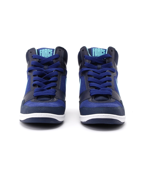 OUTLET（アウトレット）の「【'PalinkA】Nike/フォースSKYハイ（スニーカー・レディース・ネイビー/ブラック・23.5/23/22.5/24.5/24）」の9枚目の写真