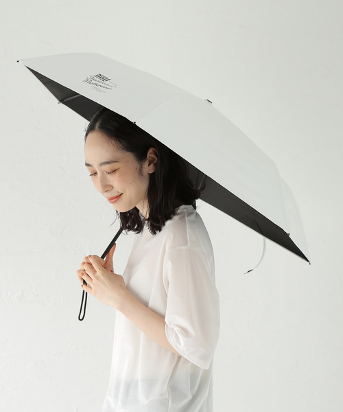 Traditional Weatherwear（トラディショナルウェザーウェア）の「【TRADITIONAL WEATHERWEAR】 LIGHT WEIGHT UMBRELLA（折りたたみ傘・レディース・ホワイト・FREE）」の12枚目の写真