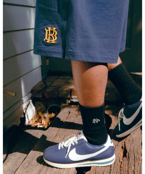 KEBOZ(ケボズ)の「EFG SLUB SOCKS(ソックス/靴下・メンズ・ホワイト/ブラック/オレンジ・FREE)」の8枚目の写真