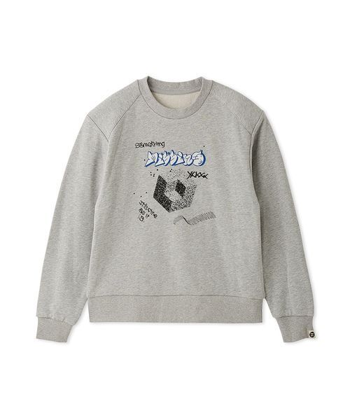 null.(ヌル)の「イラストコラボパワショルスウェット(スウェット・レディース・レッド/グレー/ネイビー・F)」の10枚目の写真