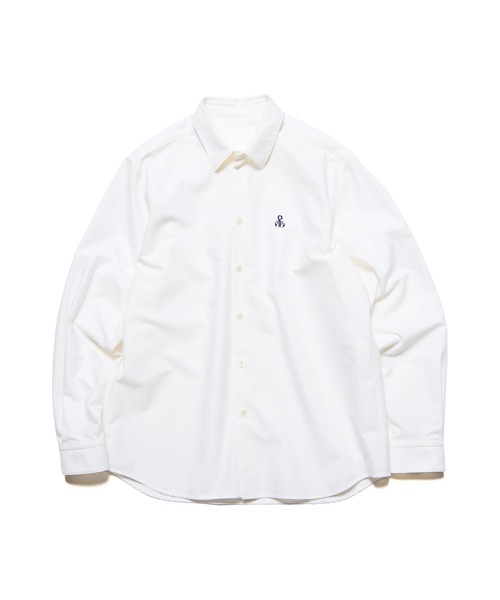 SOPHNET.(ソフネット)の「OXFORD REGULAR-FIT SHIRT(シャツ/ブラウス・メンズ・ネイビー/ホワイト・4/3/2/1/5)」の2枚目の写真