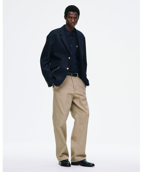 SOPHNET.(ソフネット)の「OXFORD REGULAR-FIT SHIRT(シャツ/ブラウス・メンズ・ネイビー/ホワイト・4/3/2/1/5)」の6枚目の写真
