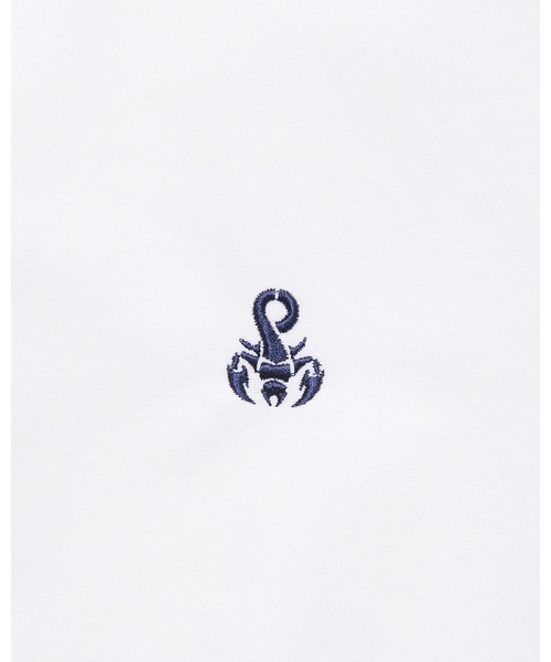 SOPHNET.(ソフネット)の「OXFORD REGULAR-FIT SHIRT(シャツ/ブラウス・メンズ・ネイビー/ホワイト・4/3/2/1/5)」の4枚目の写真