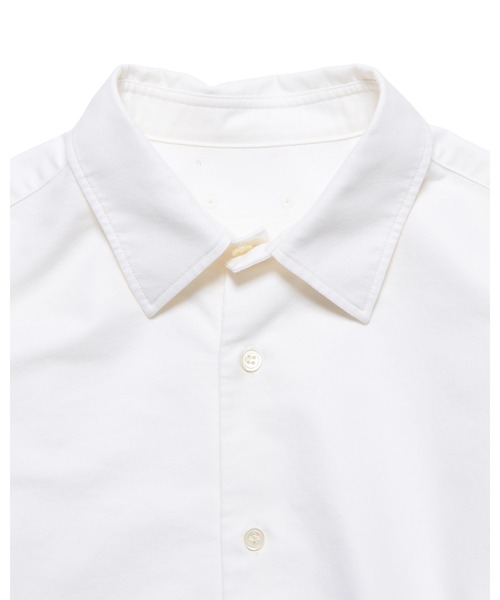 SOPHNET.(ソフネット)の「OXFORD REGULAR-FIT SHIRT(シャツ/ブラウス・メンズ・ネイビー/ホワイト・4/3/2/1/5)」の3枚目の写真