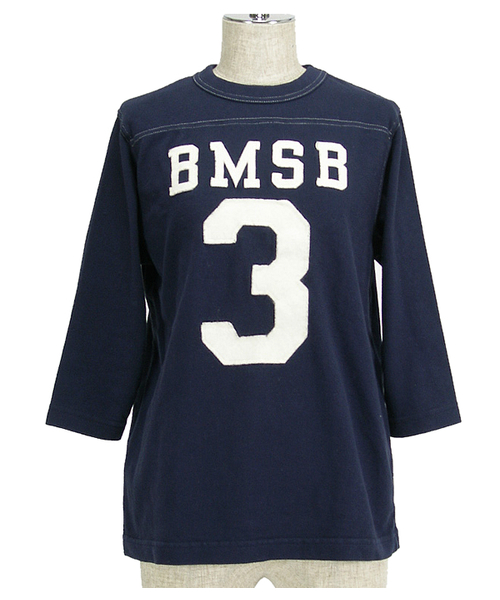 BEAMS BOY(ビームスボーイ)の「TOYO×BEAMS BOY / フットボールTシャツ(Tシャツ/カットソー・レディース・レッド/グリーン/ネイビー/ホワイト/グレー/ブラック/パープル・YOUTH)」の5枚目の写真