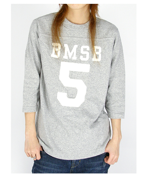 BEAMS BOY(ビームスボーイ)の「TOYO×BEAMS BOY / フットボールTシャツ(Tシャツ/カットソー・レディース・レッド/グリーン/ネイビー/ホワイト/グレー/ブラック/パープル・YOUTH)」の3枚目の写真