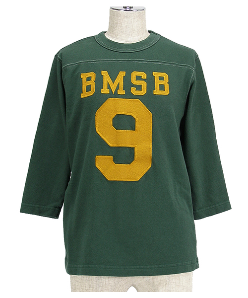 BEAMS BOY(ビームスボーイ)の「TOYO×BEAMS BOY / フットボールTシャツ(Tシャツ/カットソー・レディース・レッド/グリーン/ネイビー/ホワイト/グレー/ブラック/パープル・YOUTH)」の4枚目の写真