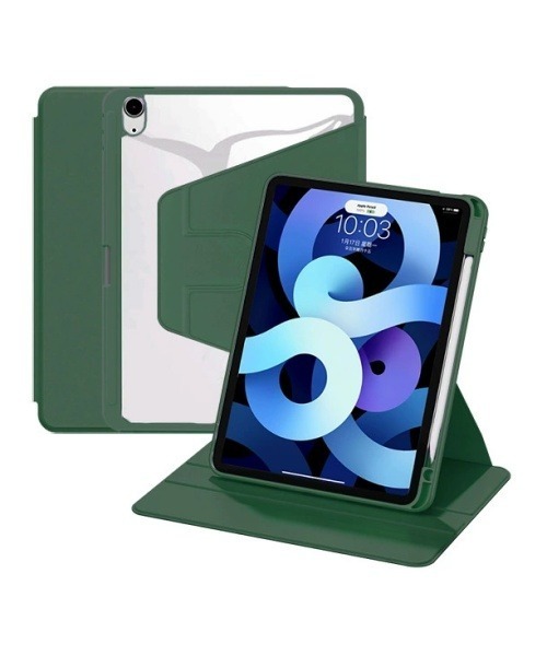 Fun & Daily（ファンアンドデイリー）の「F&D : 360°回転タフiPadケース 第11/10世代（2025/2022）/ iPad mini6 / mini7（PC・タブレットケース・レディース・グリーン/グレー/ブラック/ブルー・B/A）」の13枚目の写真