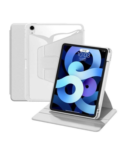 Fun & Daily（ファンアンドデイリー）の「F&D : 360°回転タフiPadケース 第11/10世代（2025/2022）/ iPad mini6 / mini7（PC・タブレットケース・レディース・グリーン/グレー/ブラック/ブルー・B/A）」の11枚目の写真