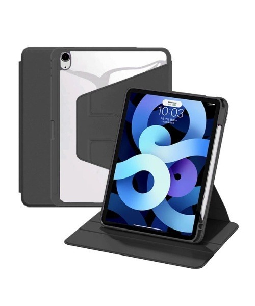 Fun & Daily（ファンアンドデイリー）の「F&D : 360°回転タフiPadケース 第11/10世代（2025/2022）/ iPad mini6 / mini7（PC・タブレットケース・レディース・グリーン/グレー/ブラック/ブルー・B/A）」の9枚目の写真