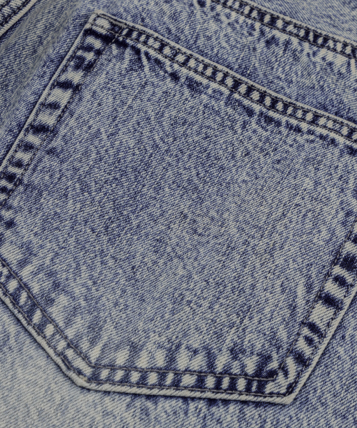 LETTERCOMO（レテルコモ）の「ストーンワイドジンデニムパンツアイスグレー（デニムパンツ・レディース・ライトグレー・LARGE/MEDIUM）」の6枚目の写真
