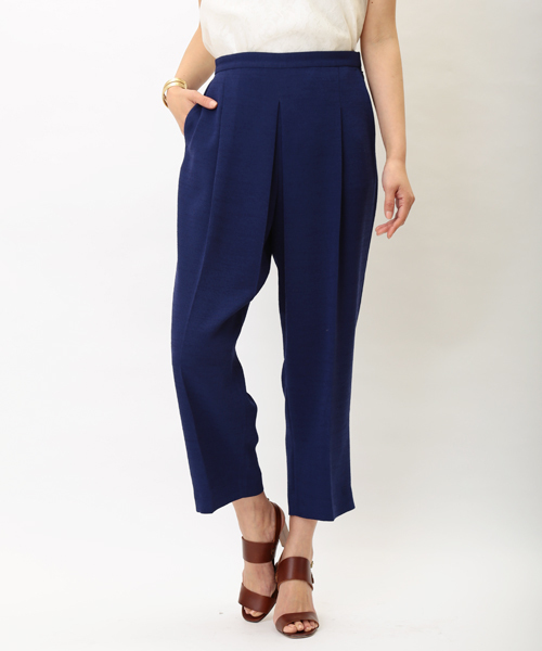 GALLARDAGALANTE（ガリャルダガランテ）の「スラブタックパンツ（その他パンツ・レディース・ブルー/オフホワイト・0/1）」の14枚目の写真