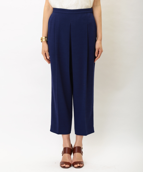 GALLARDAGALANTE（ガリャルダガランテ）の「スラブタックパンツ（その他パンツ・レディース・ブルー/オフホワイト・0/1）」の15枚目の写真