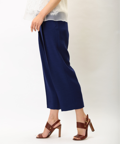 GALLARDAGALANTE（ガリャルダガランテ）の「スラブタックパンツ（その他パンツ・レディース・ブルー/オフホワイト・0/1）」の6枚目の写真