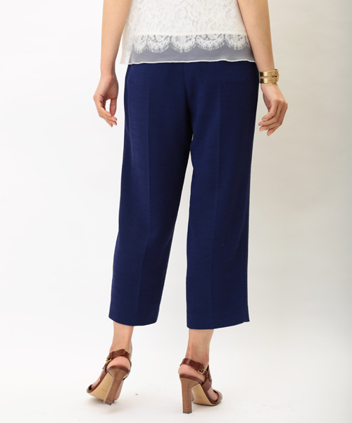 GALLARDAGALANTE（ガリャルダガランテ）の「スラブタックパンツ（その他パンツ・レディース・ブルー/オフホワイト・0/1）」の7枚目の写真