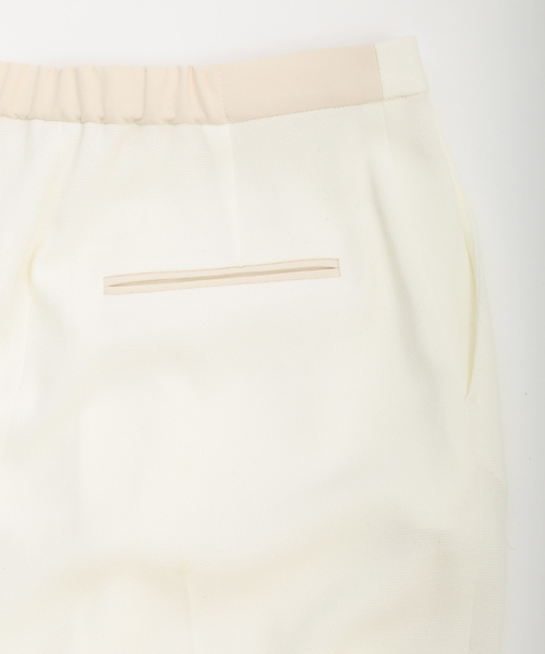 GALLARDAGALANTE（ガリャルダガランテ）の「スラブタックパンツ（その他パンツ・レディース・ブルー/オフホワイト・0/1）」の11枚目の写真