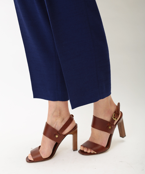 GALLARDAGALANTE（ガリャルダガランテ）の「スラブタックパンツ（その他パンツ・レディース・ブルー/オフホワイト・0/1）」の5枚目の写真