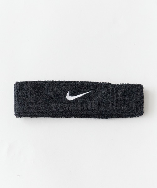 NIKE（ナイキ）の「NIKE/ナイキ スウッシュ ヘッドバンド ヘアバンド 汗止め スポーツ 洗顔 シンプル ブランドロゴ ライン 配色 ツートン バイカラー メンズ レディース 2026年 夏 夏服（ヘアバンド・メンズ・ホワイト/ライトブルー/ブラック/パープル/ネイビー/レッド/ピンク/オレンジ/ブルー/グリーン/マルチ/ブラック×イエロー・FREE）」の21枚目の写真