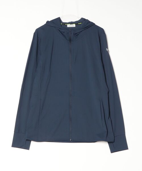 BROKEN BASE(ブロークンベース)の「BrokenBase running core / Active Zip Hood(パーカー・メンズ・ネイビー/グリーン/ホワイト・SMALL/LARGE/MEDIUM)」の9枚目の写真