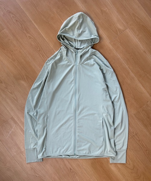 BROKEN BASE(ブロークンベース)の「BrokenBase running core / Active Zip Hood(パーカー・メンズ・ネイビー/グリーン/ホワイト・SMALL/LARGE/MEDIUM)」の16枚目の写真