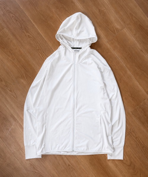 BROKEN BASE(ブロークンベース)の「BrokenBase running core / Active Zip Hood(パーカー・メンズ・ネイビー/グリーン/ホワイト・SMALL/LARGE/MEDIUM)」の11枚目の写真